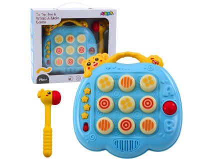 Dovednostní hra Whac-A-Mole Kladívko pro nejmenší modrá