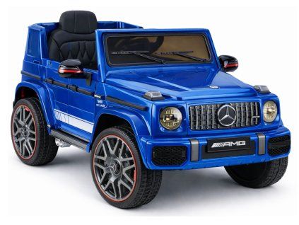 Elektrické Autíčko Mercedes AMG G 63 Modré Lakované