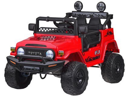 Dětské Elektrické autíčko Toyota FJ Cruiser červené