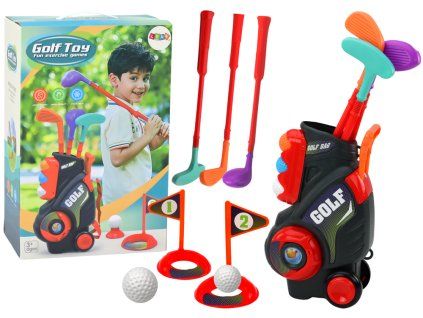 Sada na mini golf Pro Děti Vozík Na Kolečkách