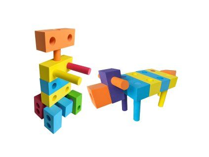 Aga4Kids Pěnové kostky 60ks
