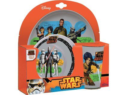 Sada dětského nádobí Star Wars Rebels 3-díly DISNEY
