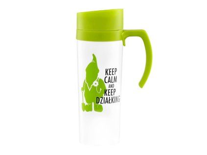 Termohrnek Adventure Keep Calm 420 ml AMBITION