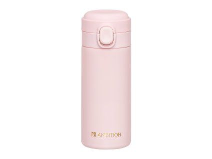 Růžový nerezový termohrnek Alice 320 ml AMBITION