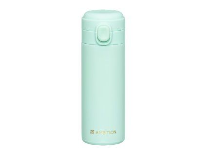 Mátově zelený nerezový termohrnek Alice 350 ml AMBITION