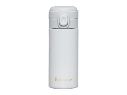 Šedý nerezový termohrnek Alice 320 ml AMBITION