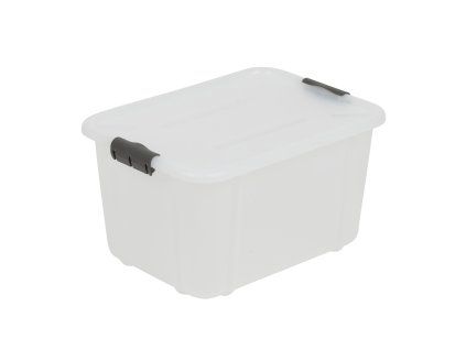 Průsvitný box s víkem Velur 16 l BRANQ