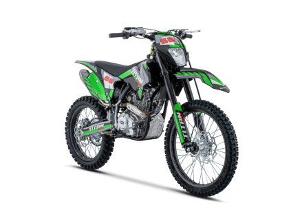 Benzínová motorka TITAN 300 ccm Zelená