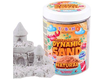 Kinetický písek Tuban 1 kg přírodní