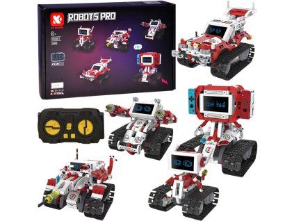 RC Robotická stavebnice 5v1 Robots Pro