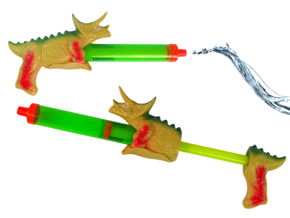 Vodní Pistole Dinosaurus 40 cm Zelená