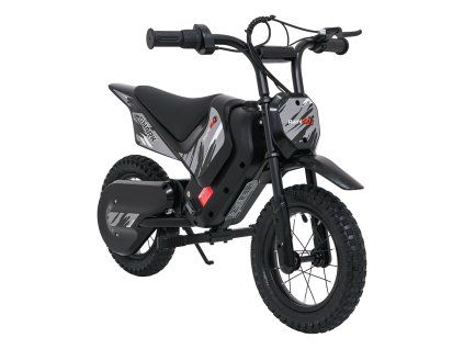 Dětská elektrická motorka SHARK černá