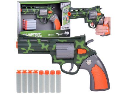 Dětská pistole Revolver Sada + Pěnové náboje