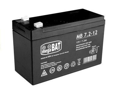 Akumulátor Gelový AGM 12 V 7.2 AH Pro Elektrické Autíčko
