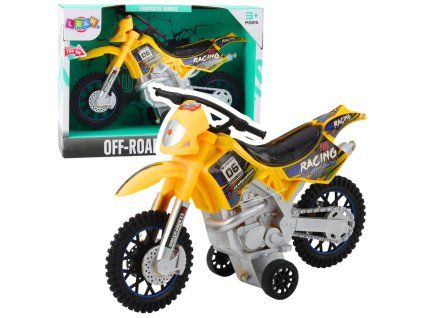 Krosová Motorka Off-Road Pohon Žlutá