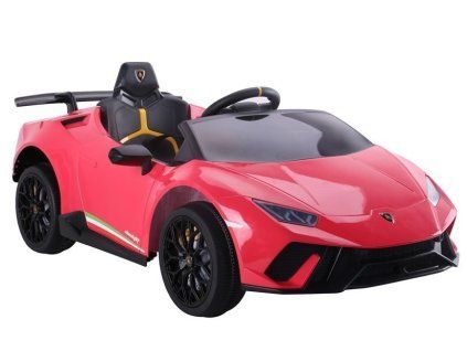 Elektrické červené autíčko Lamborghini Huracan