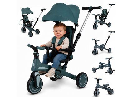 Tříkolka Tiny Bike roste s dítětem 5v1