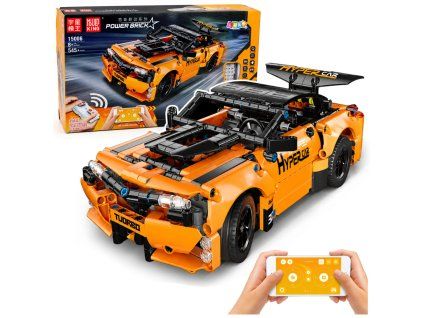 RC Stavební auto 545 dílků Oranžové
