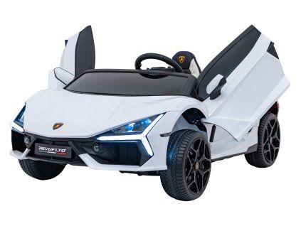 Elektrické autíčko Lamborghini Revuelto XL Bílé