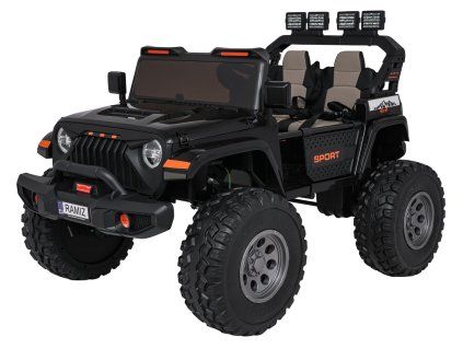 Elektrické autíčko Extreme Sport 4x4 Variabilní velikost Černé