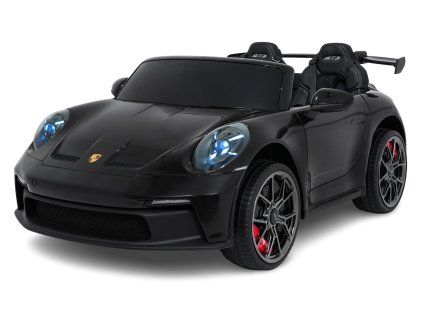 Elektrické autíčko Porsche 911 GT3 černé závodní