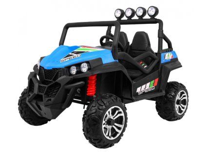 Elektrická bugina Grand Buggy Strong Lift s pohonem 4x4 a dálkovým ovládáním modrá