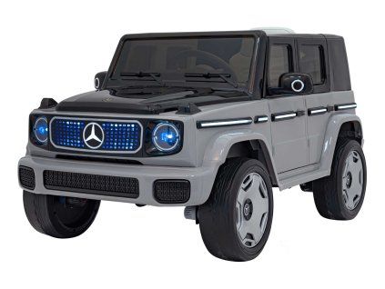 Elektrické autíčko Mercedes Benz EQG Stříbrné