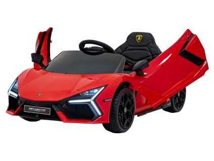 Elektrické autíčko Lamborghini Revuelto Červené