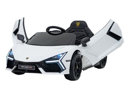 Elektrické autíčko Lamborghini Revuelto Bílé