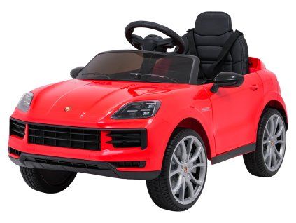 Elektrické autíčko Porsche Cayenne Červené