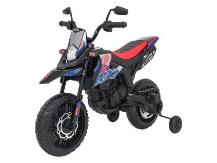 Elektrická motorka Aprilia RX modrá