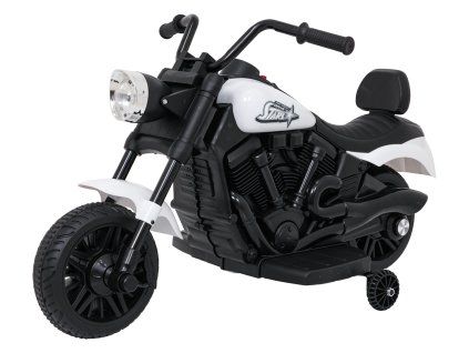 Elektrická motorka STAR Bílá