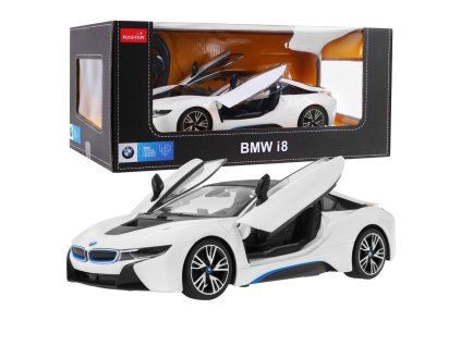 RC auto BMW i8 RASTAR 1:14 + ovladač 2,4 GHz bílé