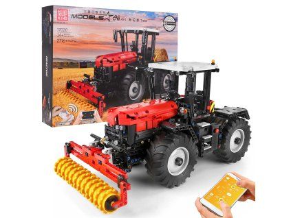 RC stavebnice Červený traktor 2716 dílků