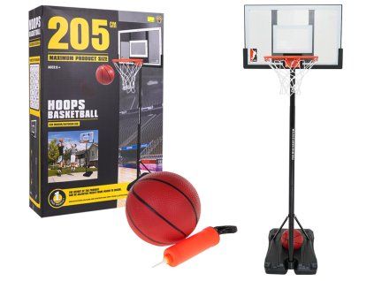 Basketbalový koš 205 cm + Příslušenství