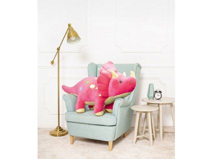Triceratops Alex 120cm pink
