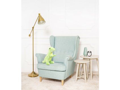 Dinozaur Hugo 45cm light green