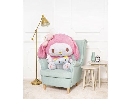 Hello Kitty My Melody with a blue bag 100cm