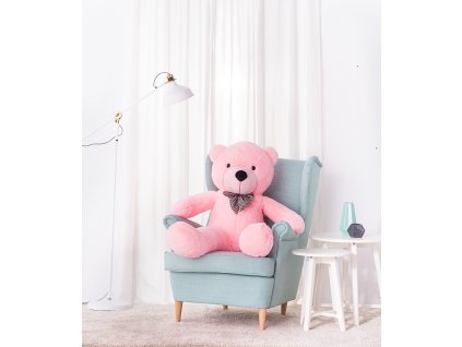 Plyšový medvěd Classico 140 cm růžový