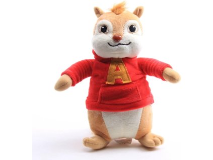 Plyšová postavička Alvin a Chipmunkové Alvin 20 cm vícebarevná