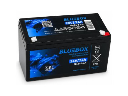 Akumulátor gelový BLUEBOX VRLA AGM 24 V 7 Ah