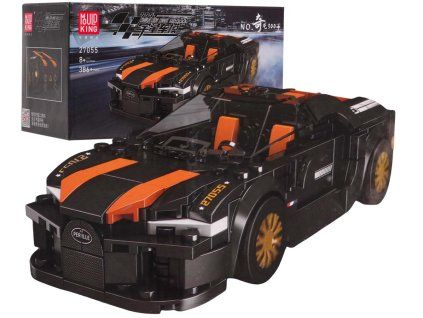 Stavebnice auto Mould King 386 dílků černé