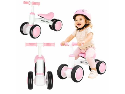 Odrážedlo Trike Fix Tiny V2 růžové