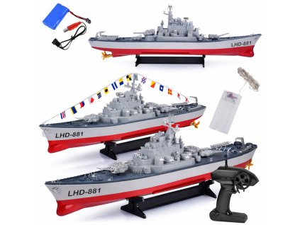 RC bitevní loď LHD-881 Měřítko 1:390