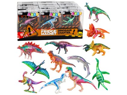 Magnet dinosauří figurka ozdobný mix
