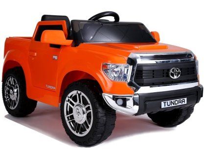 Elektrické autíčko Toyota Tundra Oranžové Lakované