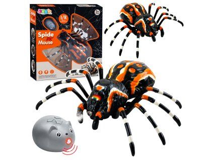 RC model pavouk tarantule dálkově ovládaný infračervený černý
