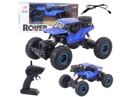 Terénní RC auto 2.4G 1:18 modré