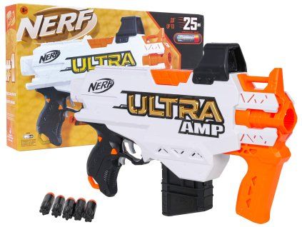Pistole na pěnové náboje NERF Ultra AMP + Šipky