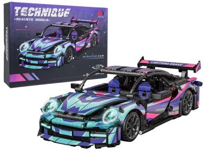 RC auto sportovní stavebnice 1116 dílků